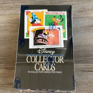 1991 DISNEY COLLECTOR CARDS BOX FACTORY SEALED Impel Trading Cards New Vintage